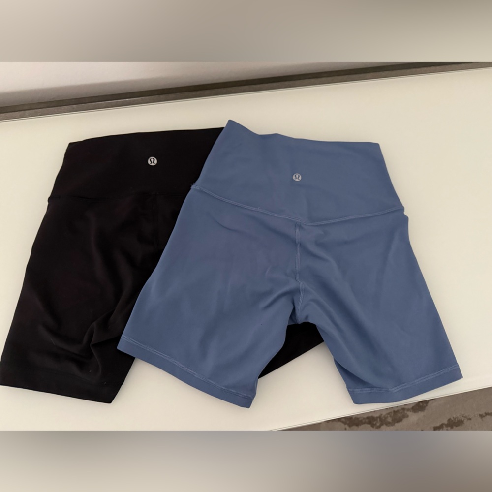 Lululemon 2 Pair High Rise 6 ‘ Short